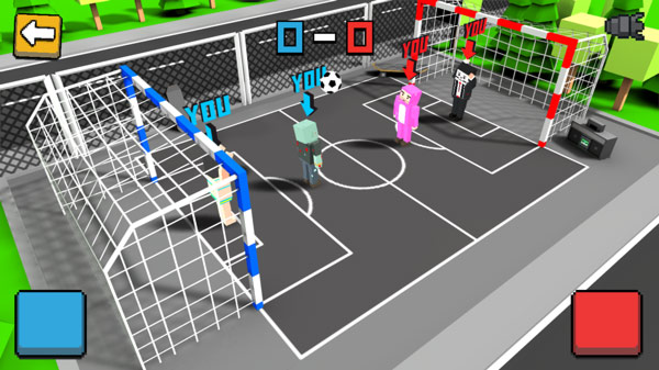 Descargar Fútbol Callejero Cúbico 3D para Android gratis