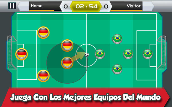 Futbol Chapas para Android