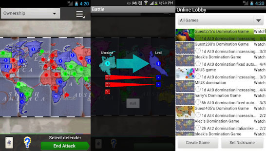 Domination (risk & strategy) para Android
